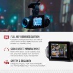 Cobra Smart Dash Cam with Interior Camera 1080P
