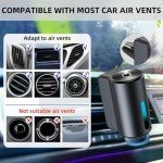 Smart Car Air Freshener Diffuser with Essential Oils
