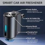 Smart Car Air Freshener Diffuser with Essential Oils