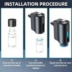 Smart Car Air Freshener Diffuser with Essential Oils