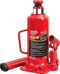 12 Ton Hydraulic Car Bottle Jack - Red