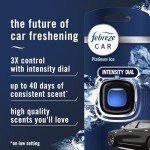 Febreze Car Air Freshener Vent Clips - Platinum Ice