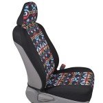 BDK Aztec Pattern Front Seat Covers, 2-Pack