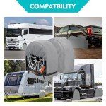 K-Musculo Waterproof RV Tire Covers 4-Pack, 24-26