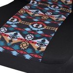 BDK Aztec Pattern Front Seat Covers, 2-Pack