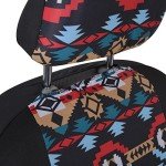 BDK Aztec Pattern Front Seat Covers, 2-Pack