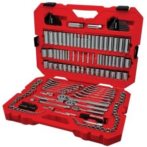 Mechanics Tool Set - 189 Piece, 1/4 & 3/8 Drive