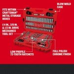 Mechanics Tool Set - 189 Piece, 1/4 & 3/8 Drive