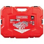 Mechanics Tool Set - 189 Piece, 1/4 & 3/8 Drive
