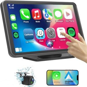 7" Wireless Car Stereo with Apple CarPlay & Android Auto