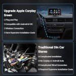 7" Wireless Car Stereo with Apple CarPlay & Android Auto