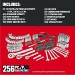 256 Piece Mechanics Tool Set by Craftsman