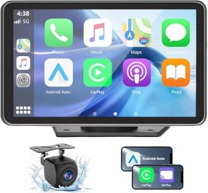 Wireless Car Stereo with Apple CarPlay & Android Auto