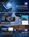 4K Dual Dash Cam with GPS & Night Vision
