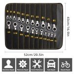22-Piece Ratcheting Wrench Set with Organizer
