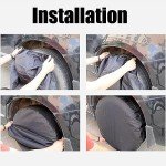 Tire Covers 4-Pack - Waterproof, Universal Fit