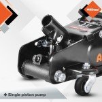 2.5 Ton Low Profile Steel Floor Jack