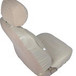 BDK Beige Faux Leather Front Seat Covers