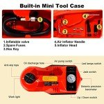 Electric Car Jack Kit with Impact Wrench & Pump