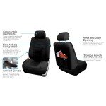 FH Group Sporty Car Seat Covers - Airbag Compatible