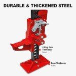 48" Torin Off Road Utility Farm Jack, 3 Ton