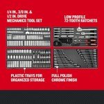 298-Piece Mechanics Tool Set with Sockets