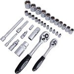 65-Piece Home Repair & Mechanic Tool Kit