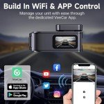 Dual Dash Cam Front and Rear with Wi-Fi