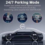 Dual Dash Cam Front and Rear with Wi-Fi