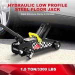 Jack Boss 1.5 Ton Hydraulic Floor Jack