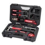 57-Piece Mechanics & Home Tool Set