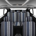 Striped Baja Saddle Blanket Car Seat Covers Set