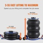 VEVOR 5 Ton Airbag Jack with Adjustable Handle