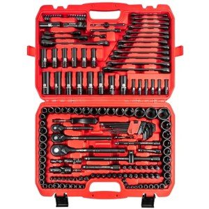 160-Piece Metric Mechanics Tool Set with Ratchet