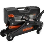 1.5T AV Steel Floor Jack with Storage Case