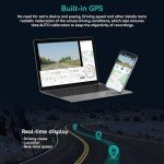 1080P Dual Camera Dash Cam with GPS & Night Vision