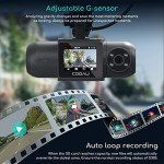 1080P Dual Camera Dash Cam with GPS & Night Vision