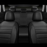 Universal Leather Seat Covers with Back Support