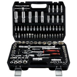 PIRIPARA 108-Piece Mechanics Tool and Socket Set
