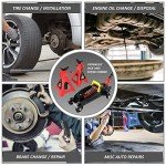 Low Profile Hydraulic Floor Jack with Stands