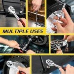 PIRIPARA 108-Piece Mechanics Tool and Socket Set
