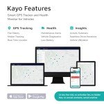 Kayo Fleet GPS Tracker for Vehicles - Real-Time Tracking