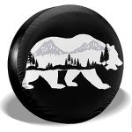Bear and Mountain Waterproof Spare Tire Cover 14