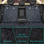 Dog Car Seat Cover - Waterproof & Nonslip Black