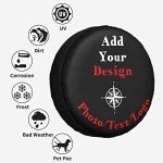 Personalized Waterproof Spare Tire Cover with Photo