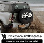 Personalized Waterproof Spare Tire Cover with Photo