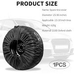 Car Tire Protective Cover with Adjustable Buckle