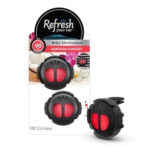 Hawaiian Sunrise Mini Car Oil Diffuser Set