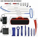 22-Piece Portable Automotive Tool Set with Hooks