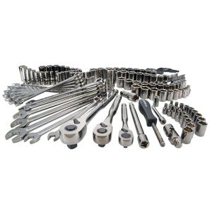 150-Piece Mechanics Tool Set, SAE/Metric